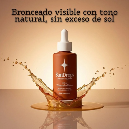 SunDrops™ | Gotas Bronceantes Bebibles