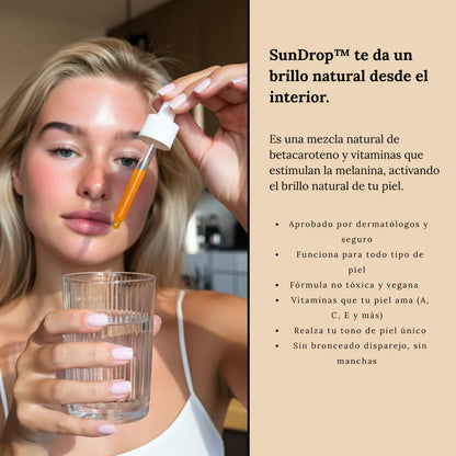 SunDrops™ | Gotas Bronceantes Bebibles